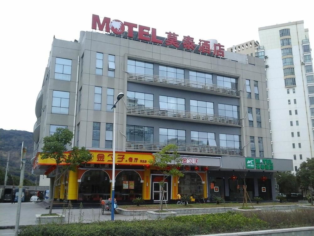 Motel 168 Huanglong Trade Area Branch Вэньчжоу Экстерьер фото